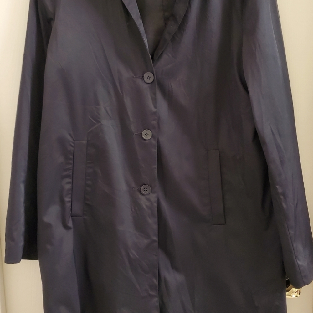 Weatherproof Trench Coat, Button Up Sz Medium